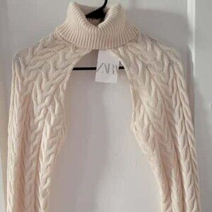 ZARA Long-sleeve Bolero Shrug